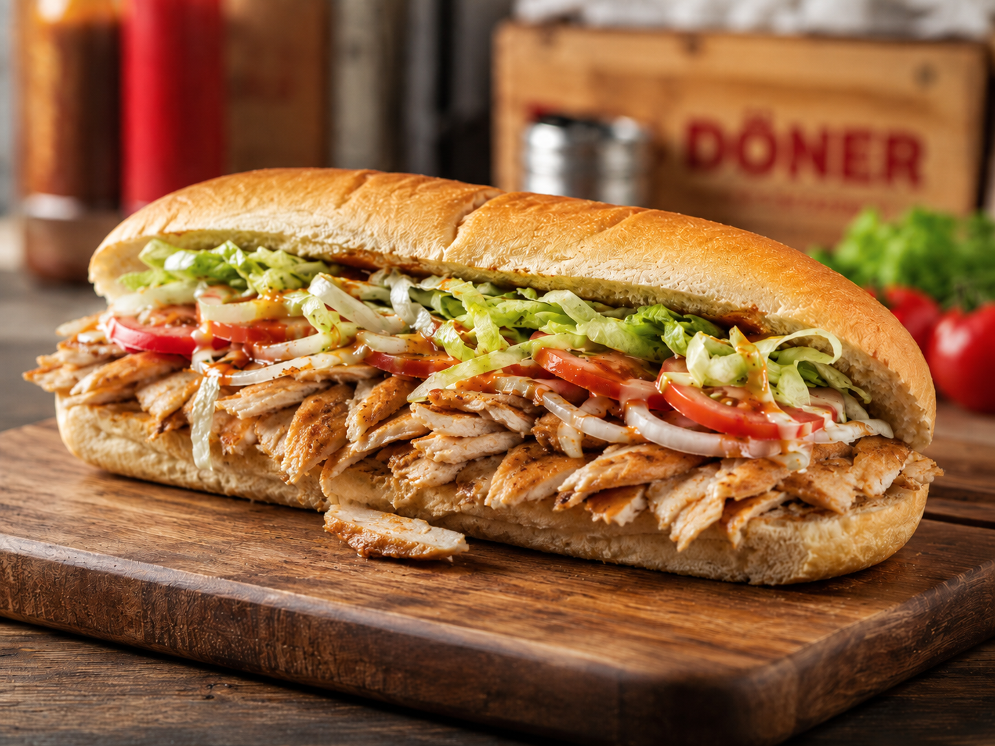 Tavuk Döner (Ekmek Arası)